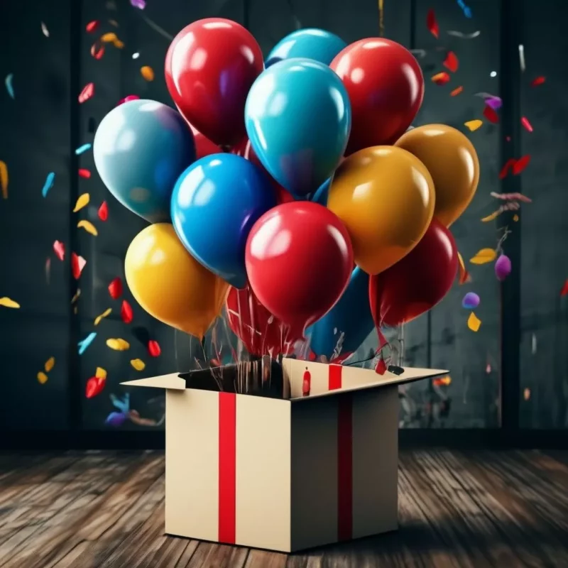 balloonzo korobki s sharami
